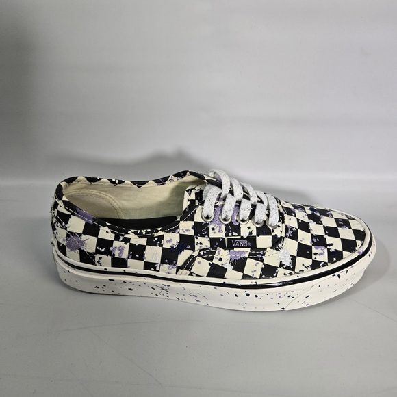 Vans Authentic 44 DX Anaheim Checkerboard Splatter Sneakers Women 8 Men 6.5 NIB - Picture 7 of 12